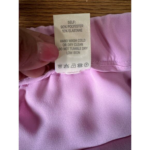 LAPOINTE Zip-Hem Tailored Crepe Track Pants in Blossom size 14 - Picture 10 of 16